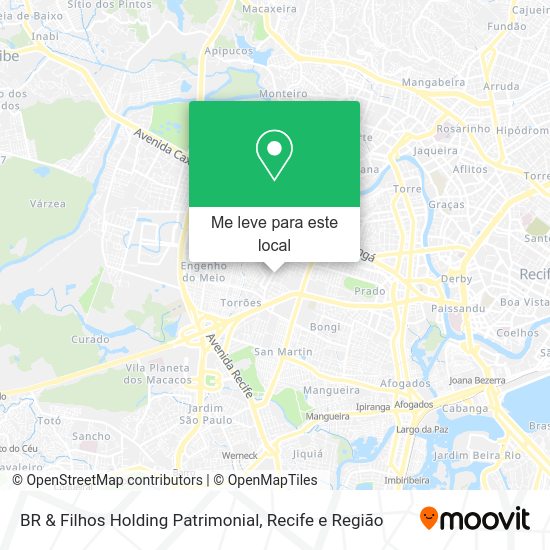 BR & Filhos Holding Patrimonial mapa