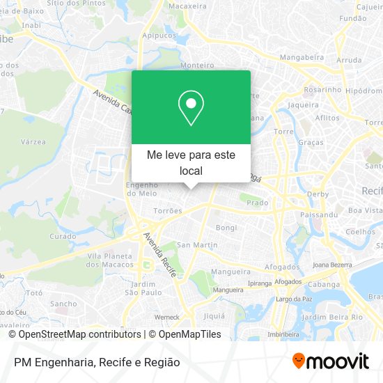 PM Engenharia mapa