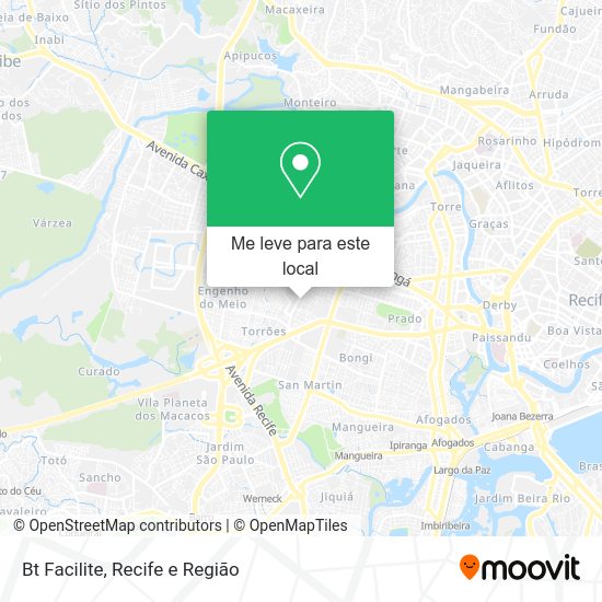 Bt Facilite mapa