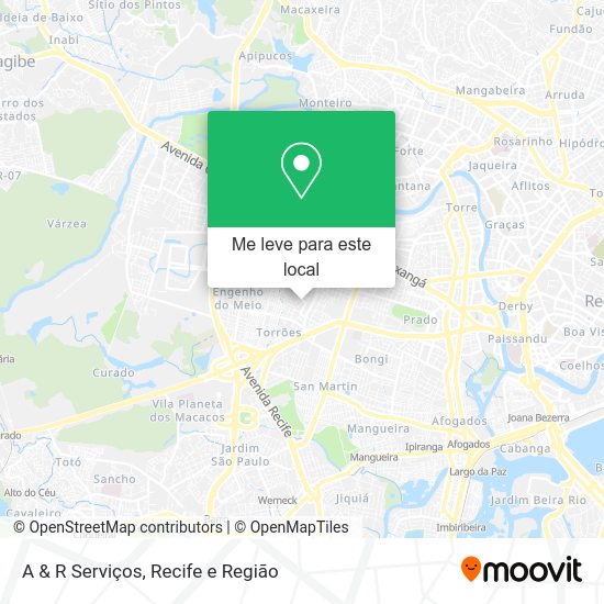 A & R Serviços mapa