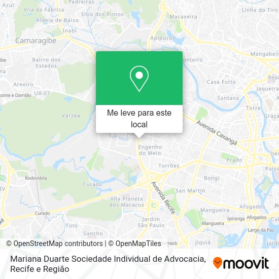 Mariana Duarte Sociedade Individual de Advocacia mapa