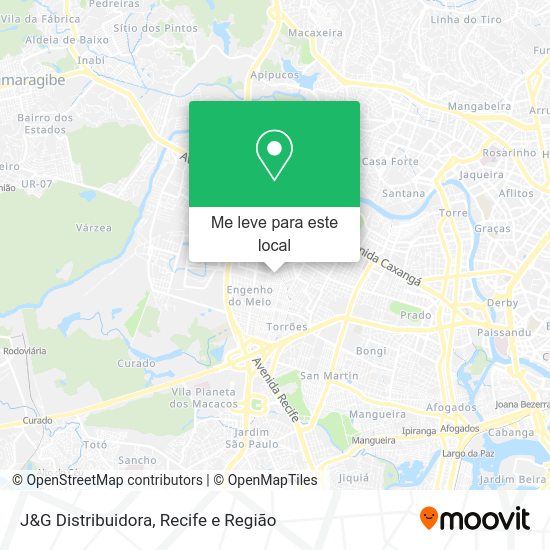 J&G Distribuidora mapa
