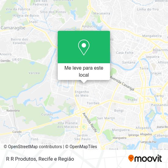 R R Produtos mapa