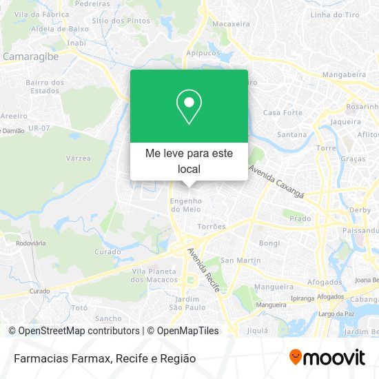Farmacias Farmax mapa
