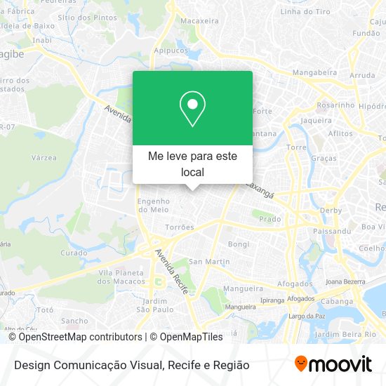 Design Comunicação Visual mapa