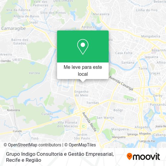 Grupo Indigo Consultoria e Gestão Empresarial mapa