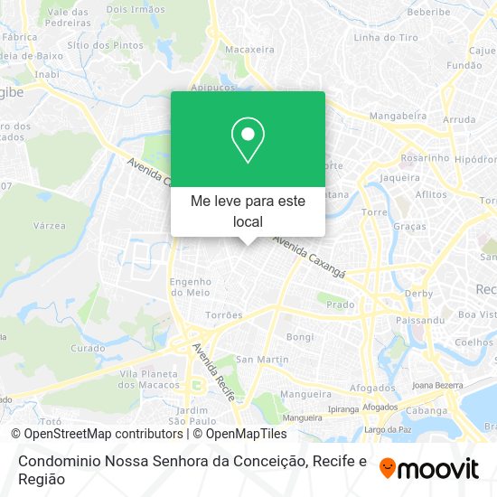 Condominio Nossa Senhora da Conceição mapa