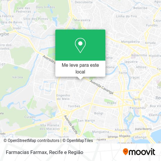 Farmacias Farmax mapa