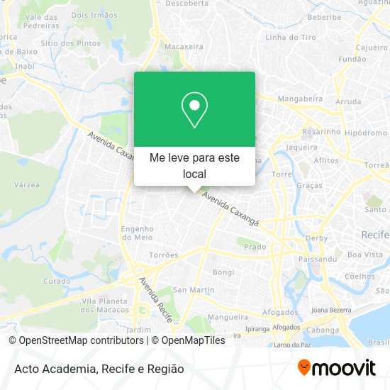 Acto Academia mapa