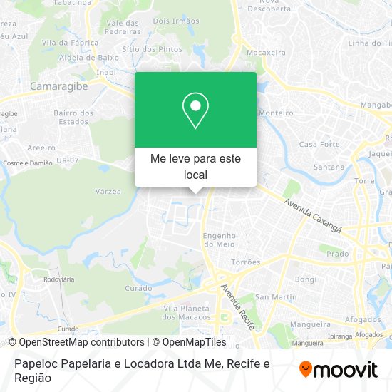 Papeloc Papelaria e Locadora Ltda Me mapa