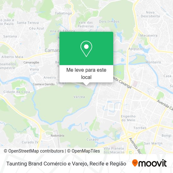 Taunting Brand Comércio e Varejo mapa