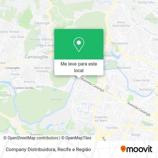 Company Distribuidora mapa