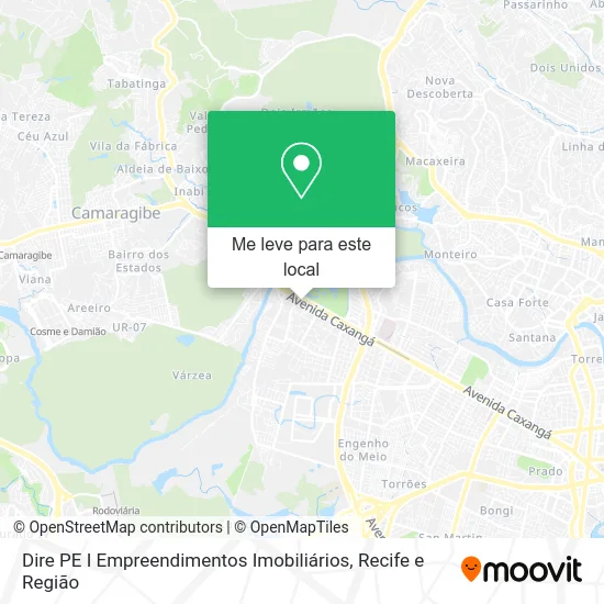 Dire PE I Empreendimentos Imobiliários mapa