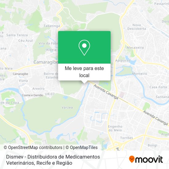 Dismev - Distribuidora de Medicamentos Veterinários mapa