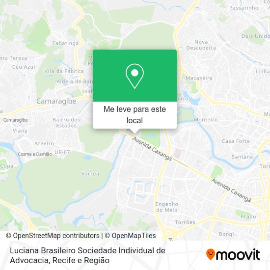 Luciana Brasileiro Sociedade Individual de Advocacia mapa