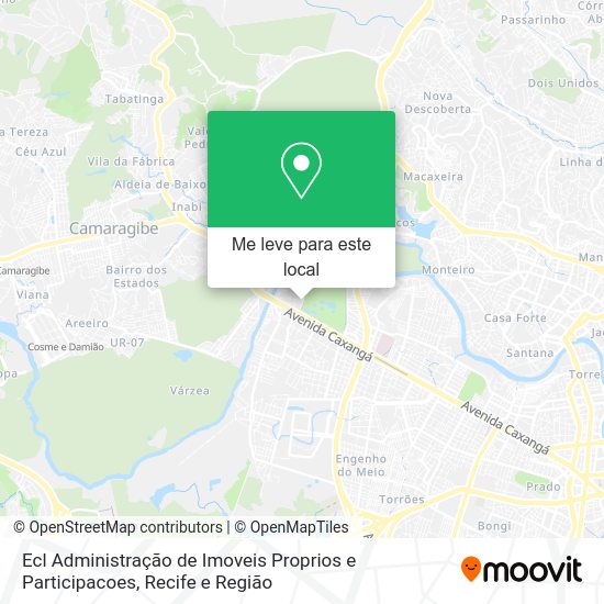 Ecl Administração de Imoveis Proprios e Participacoes mapa