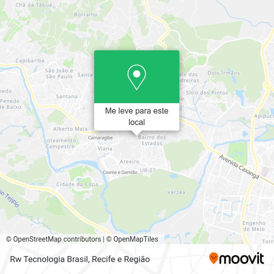 Rw Tecnologia Brasil mapa