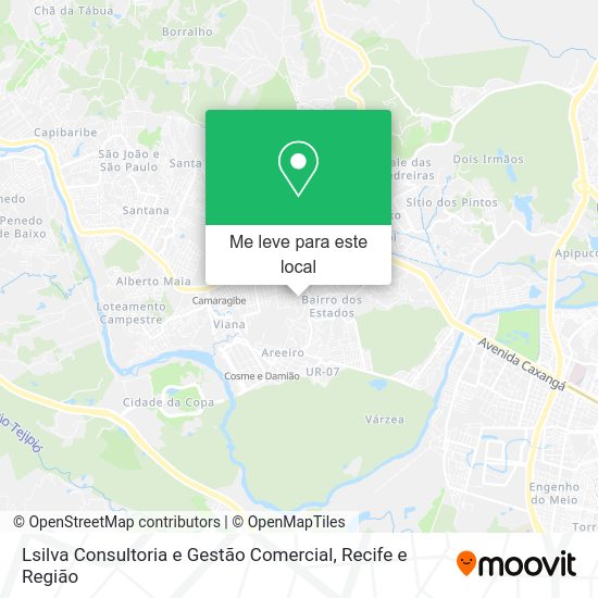Lsilva Consultoria e Gestão Comercial mapa