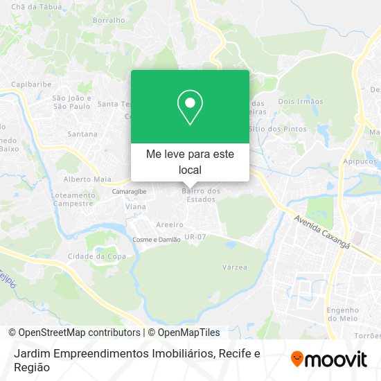 Jardim Empreendimentos Imobiliários mapa