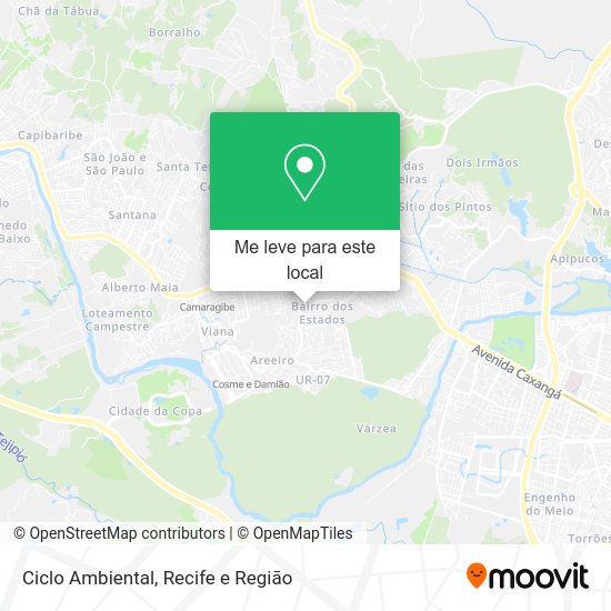Ciclo Ambiental mapa