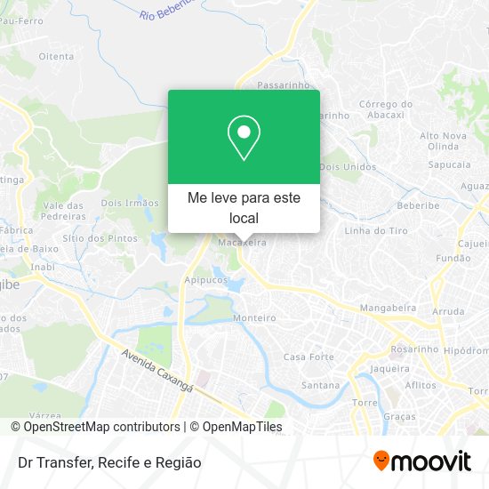 Dr Transfer mapa