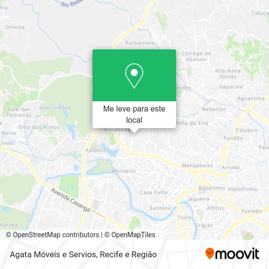 Agata Móveis e Servios mapa