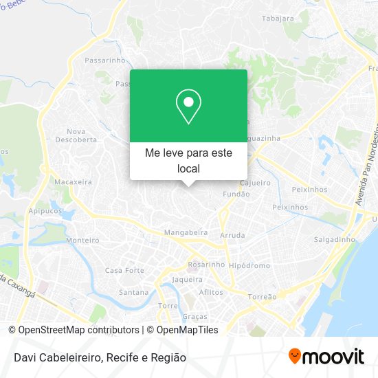 Davi Cabeleireiro mapa