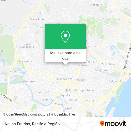 Kalina Fraldas mapa