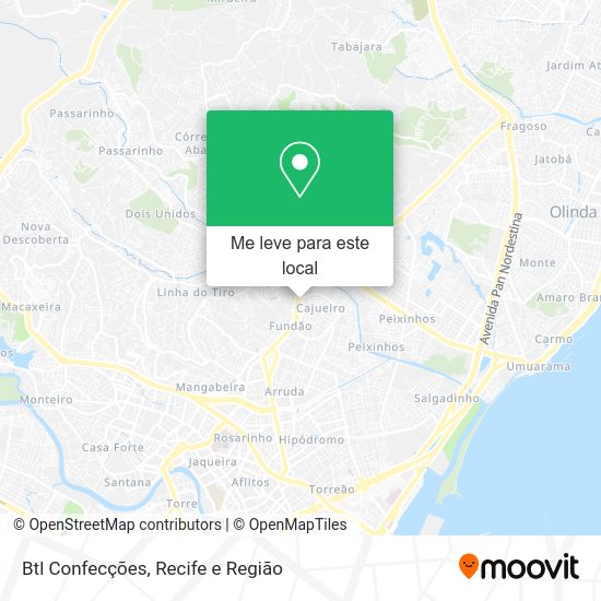Btl Confecções mapa