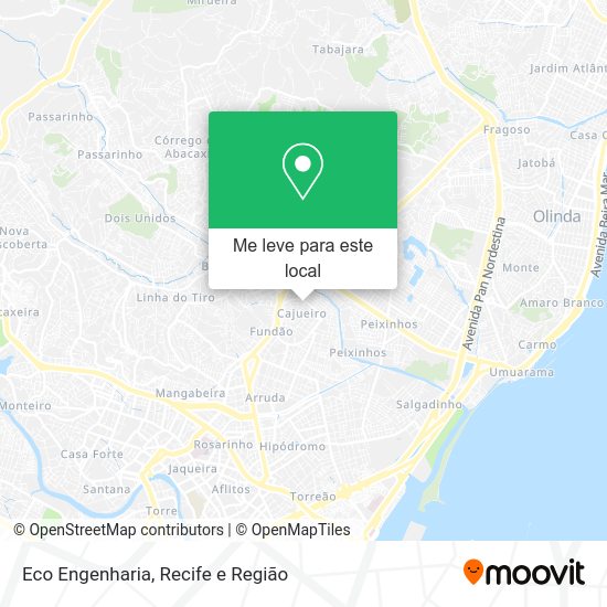 Eco Engenharia mapa