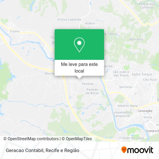 Geracao Contábil mapa