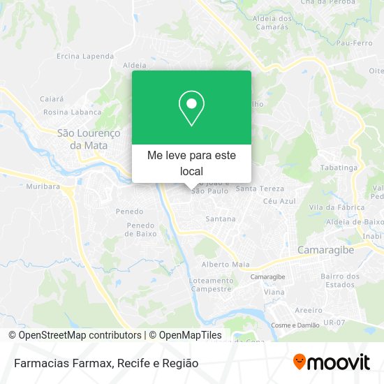 Farmacias Farmax mapa