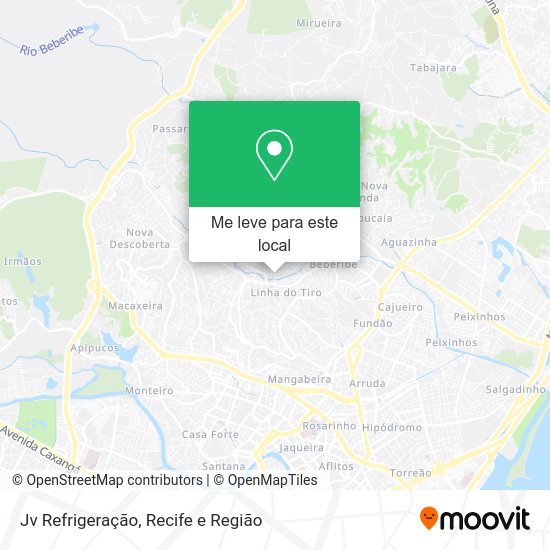 Jv Refrigeração mapa