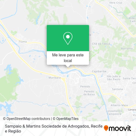 Sampaio & Martins Sociedade de Advogados mapa