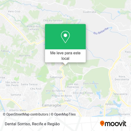 Dental Sorriso mapa