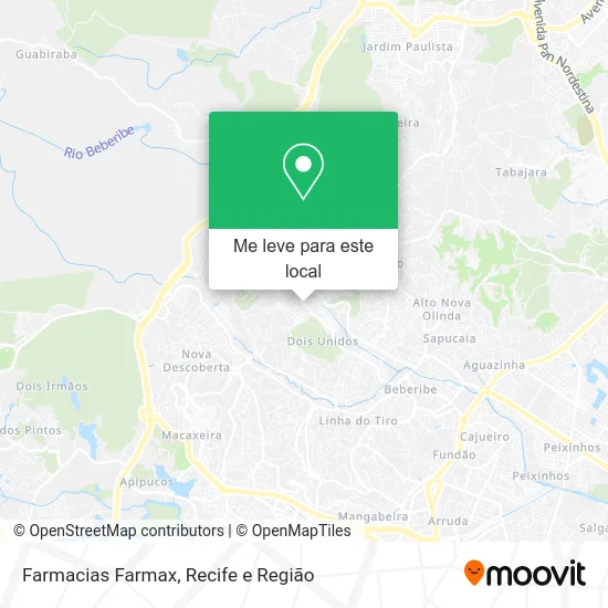 Farmacias Farmax mapa