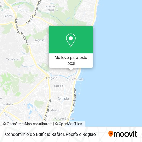 Condomínio do Edificio Rafael mapa