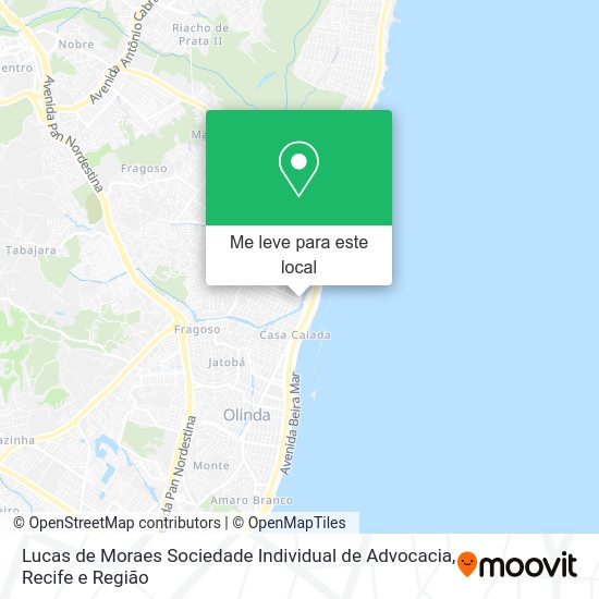 Lucas de Moraes Sociedade Individual de Advocacia mapa