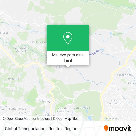 Global Transportadora mapa