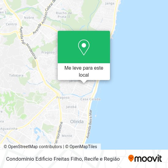 Condomínio Edificio Freitas Filho mapa