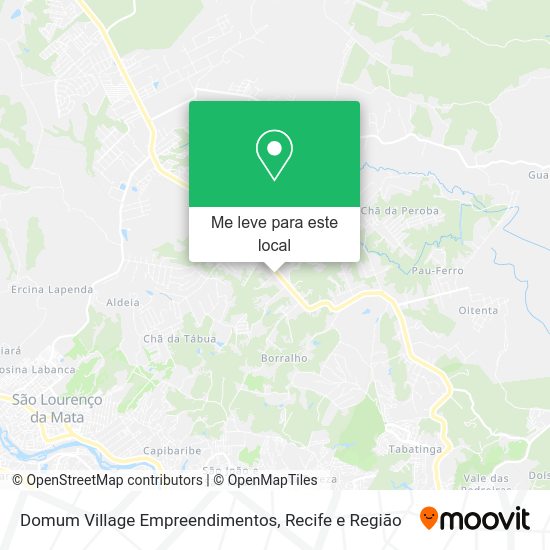 Domum Village Empreendimentos mapa