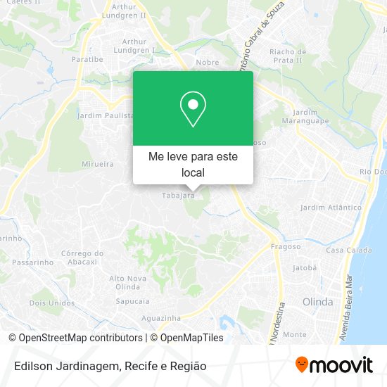 Edilson Jardinagem mapa