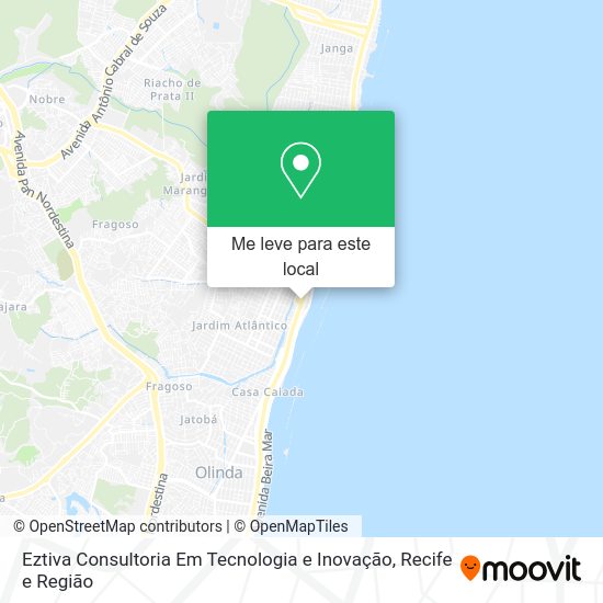 Eztiva Consultoria Em Tecnologia e Inovação mapa