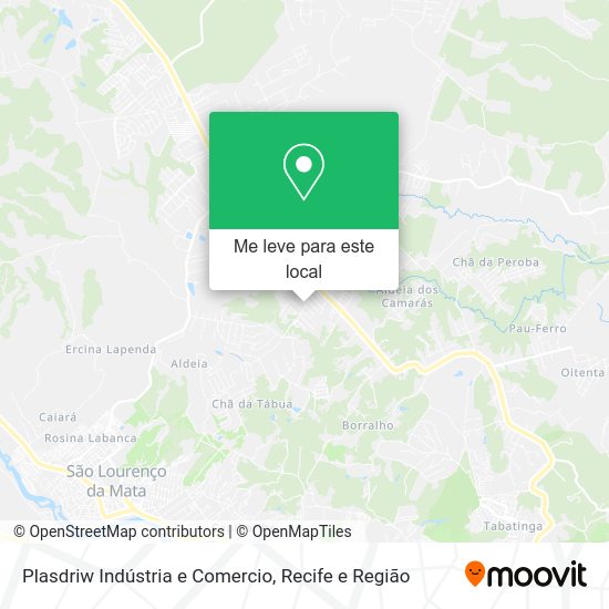 Plasdriw Indústria e Comercio mapa