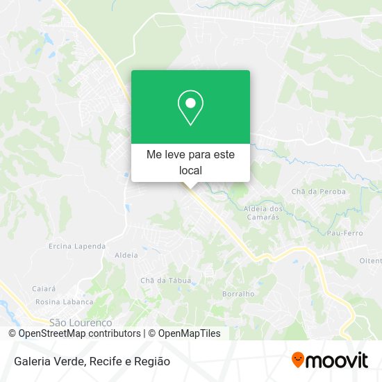 Galeria Verde mapa