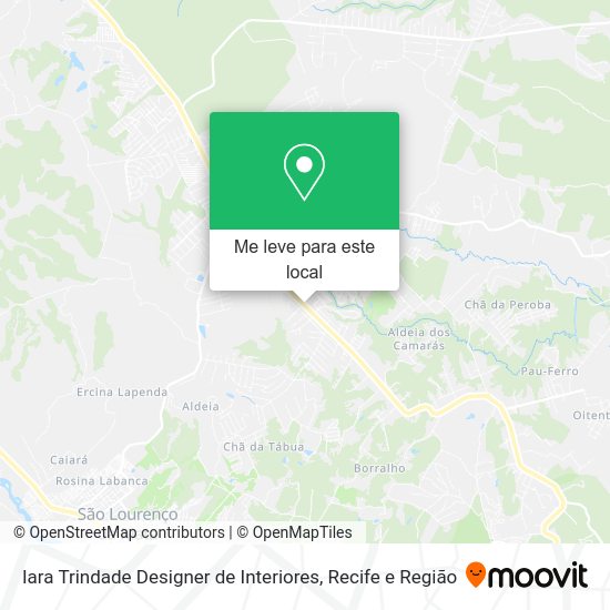 Iara Trindade Designer de Interiores mapa