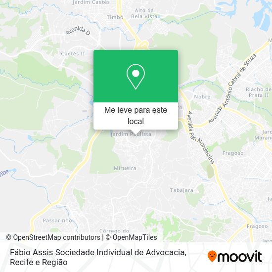 Fábio Assis Sociedade Individual de Advocacia mapa