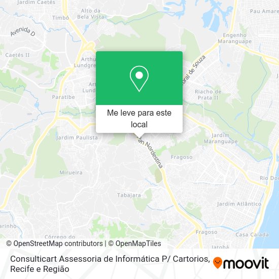 Consulticart Assessoria de Informática P/ Cartorios mapa