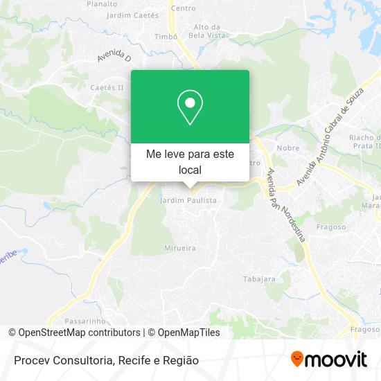 Procev Consultoria mapa