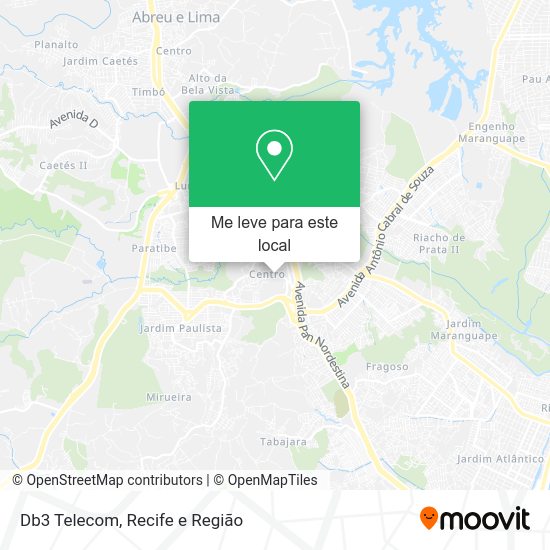 Db3 Telecom mapa